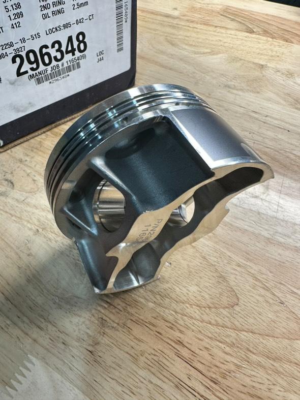 JE, Subaru, EJ Series, 3.927 in. Bore, 8.50:1, Inverted Dome/Dish, 4 Cyl. Complete Piston Kit