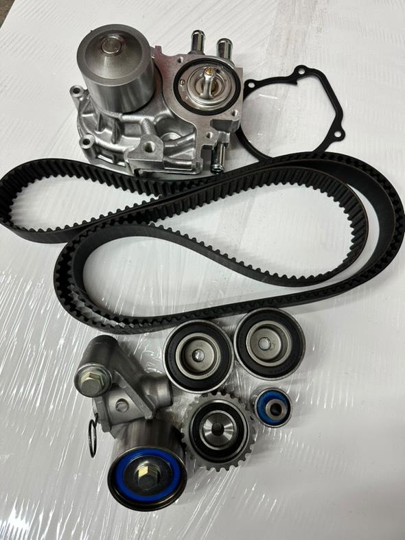 AISIN TKF-004 Engine Timing Belt Kit with Water Pump For Turbo Models 04 - 21 STI